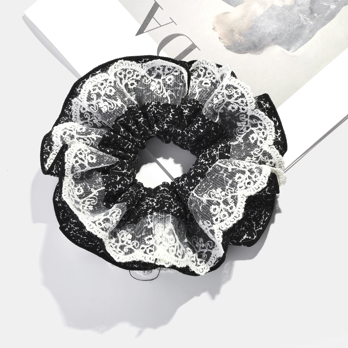 Luxurious Series Daily Irregular Shape Polyester Women's Scrunchies h5 