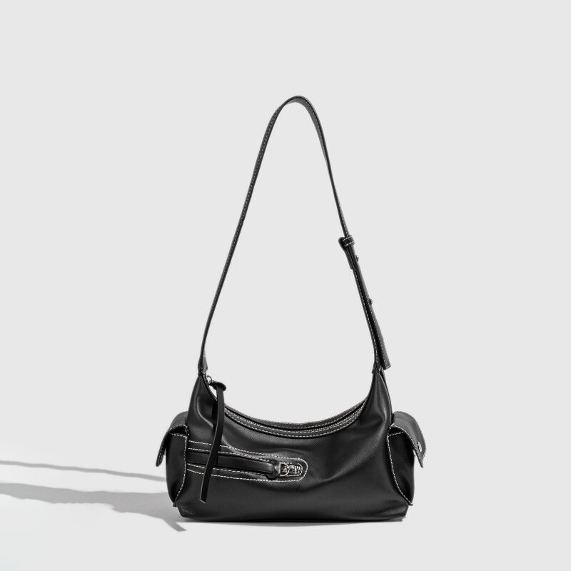 1 Piece Simple Punk Style Rivet PU Women's Crossbody Bags