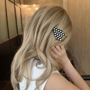 Classic Heart Polka Dots Acetate Women's Hair Clips h5 Picture2