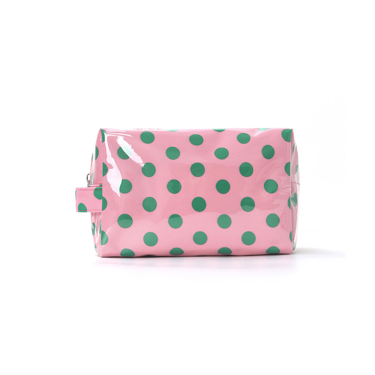 Make-uptasjes voor dames van PVC met stippenpatroon in verschillende kleuren