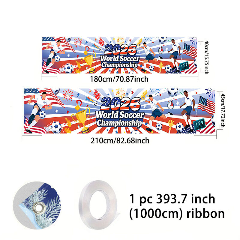 Decoration Banner for The World Cup football Party Picture3