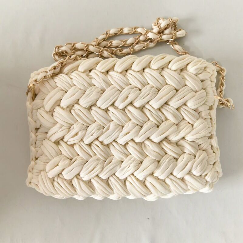 Vacation Style Woven Mixed Color Women's Shoulder Bags h5Picture5