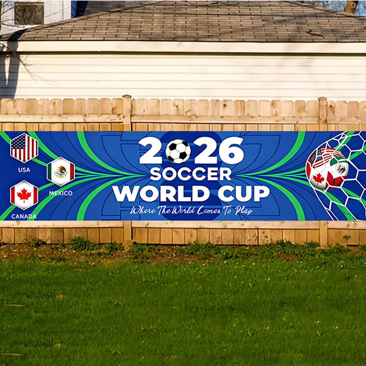 Decoration Banner for The World Cup football Party Picture2