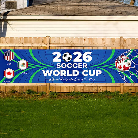 Decoration Banner for The World Cup football Party 2