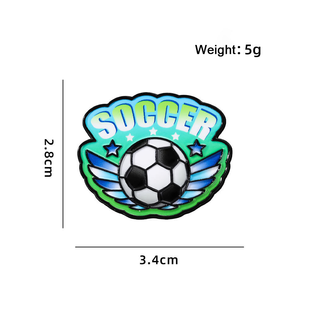 The World Cup Football Alloy Brooches h5