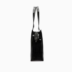 Office Style Letter Pattern Pvc Women's Tote Bag h5 Picture3