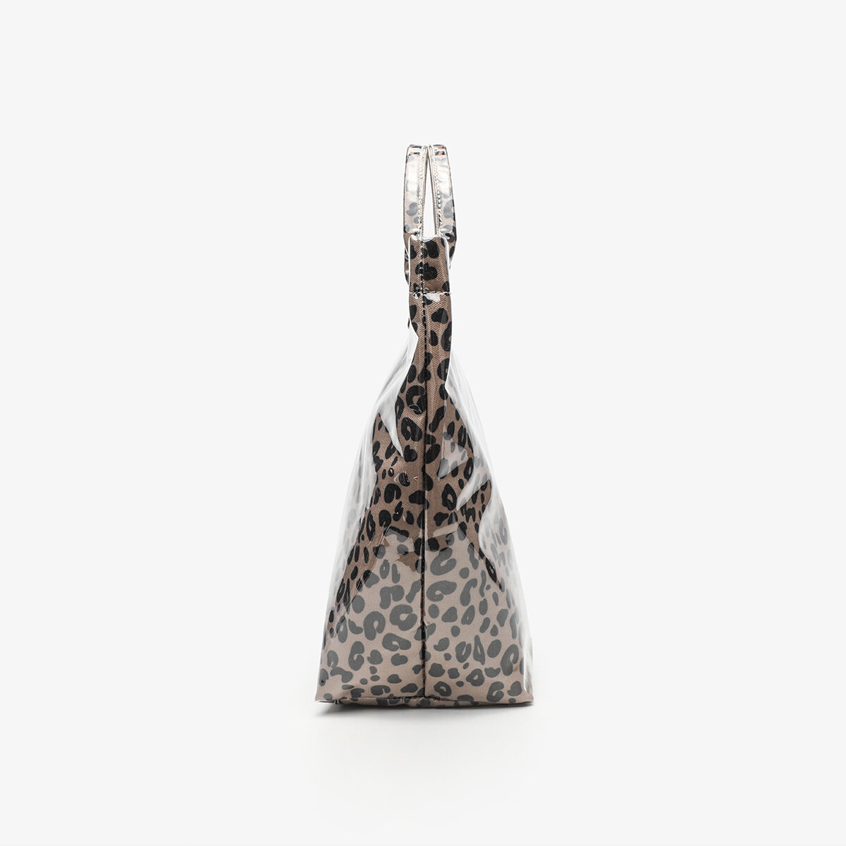 Streetwear Style Leopard Print Pvc Women's Tote Bag h5 Picture3