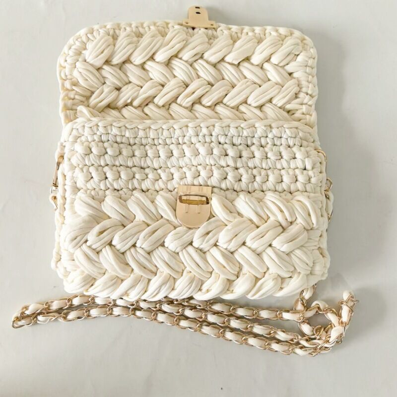 Vacation Style Woven Mixed Color Women's Shoulder Bags h5 Picture4