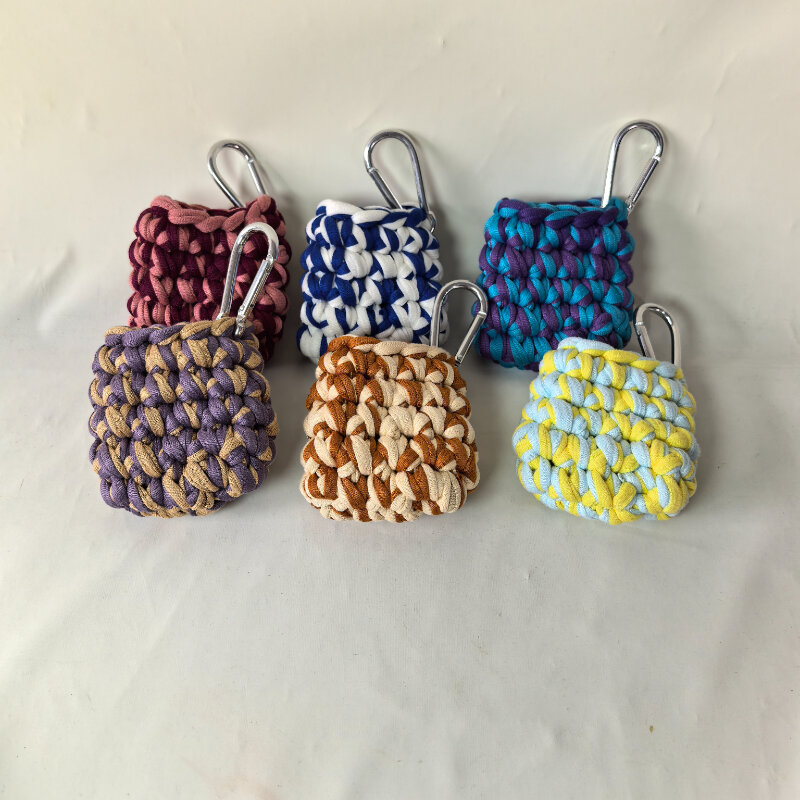 Woven Mixed Color Earphone Case h5Picture3