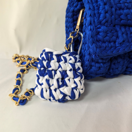 Woven Mixed Color Earphone Case
