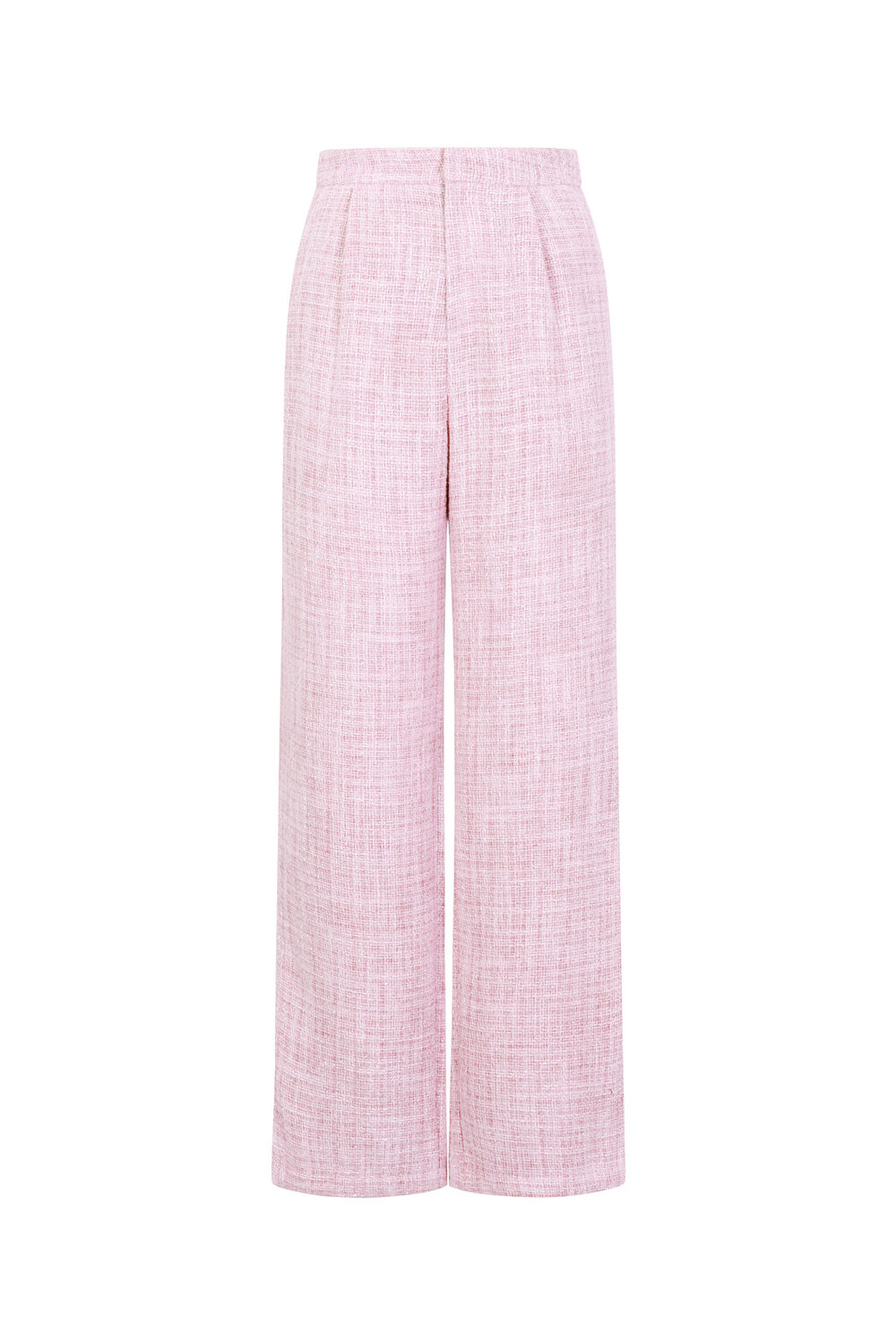 Tessuto Fibra di Poliestere Pantaloni Dritti Donna Eleganti a quadri Autunno/Inverno h5Immagine11