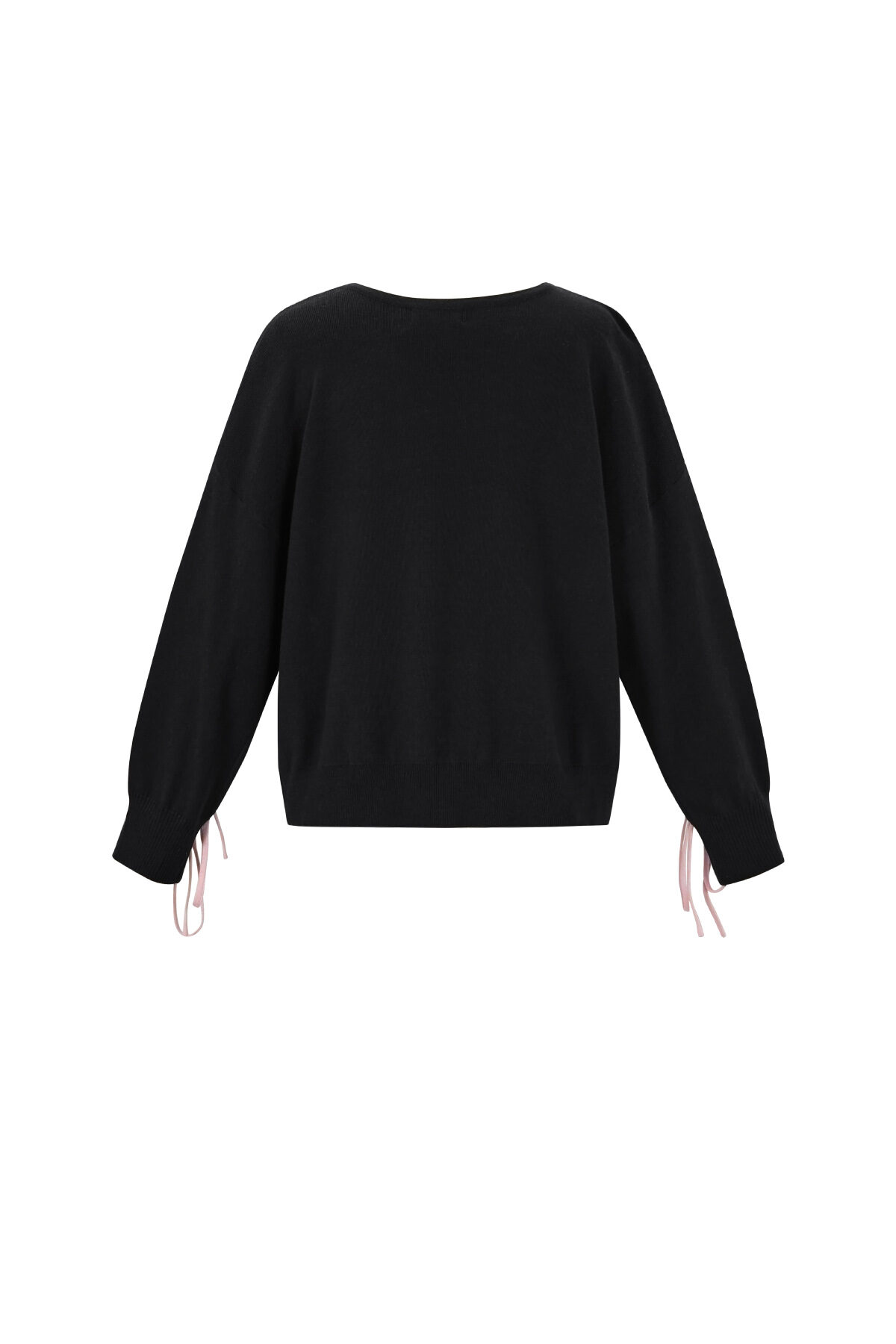 Knitted Viscose Women's Sweater Casual Color Clash Picture3