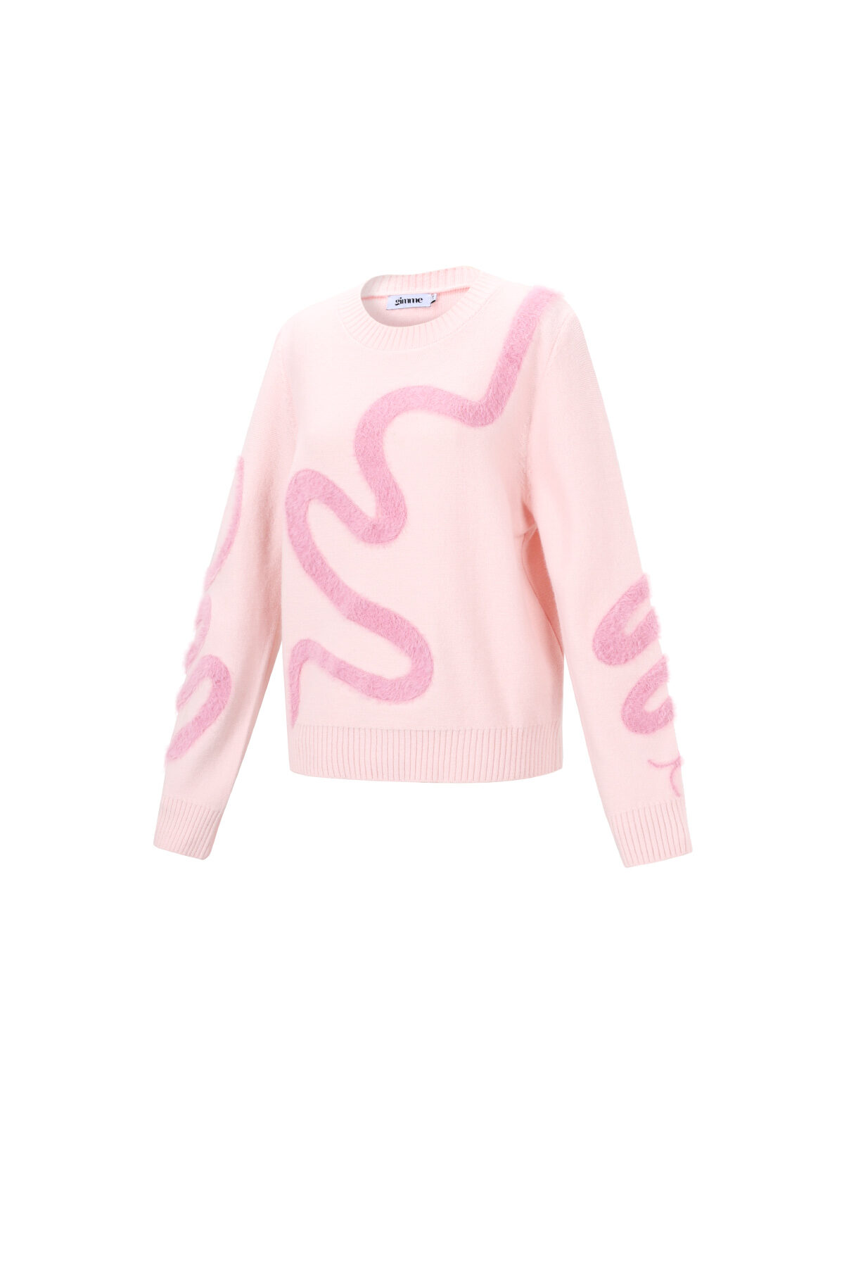 Knitted Polyester Fiber Women's Knit Sweaters Casual Color Clash Picture2