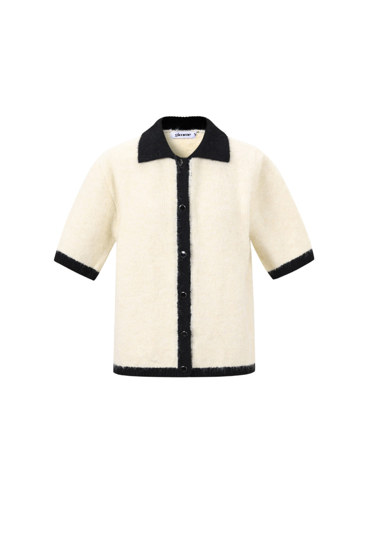 Knitted Polyester Fiber Women's Knit Cardigan Casual Color Clash h5