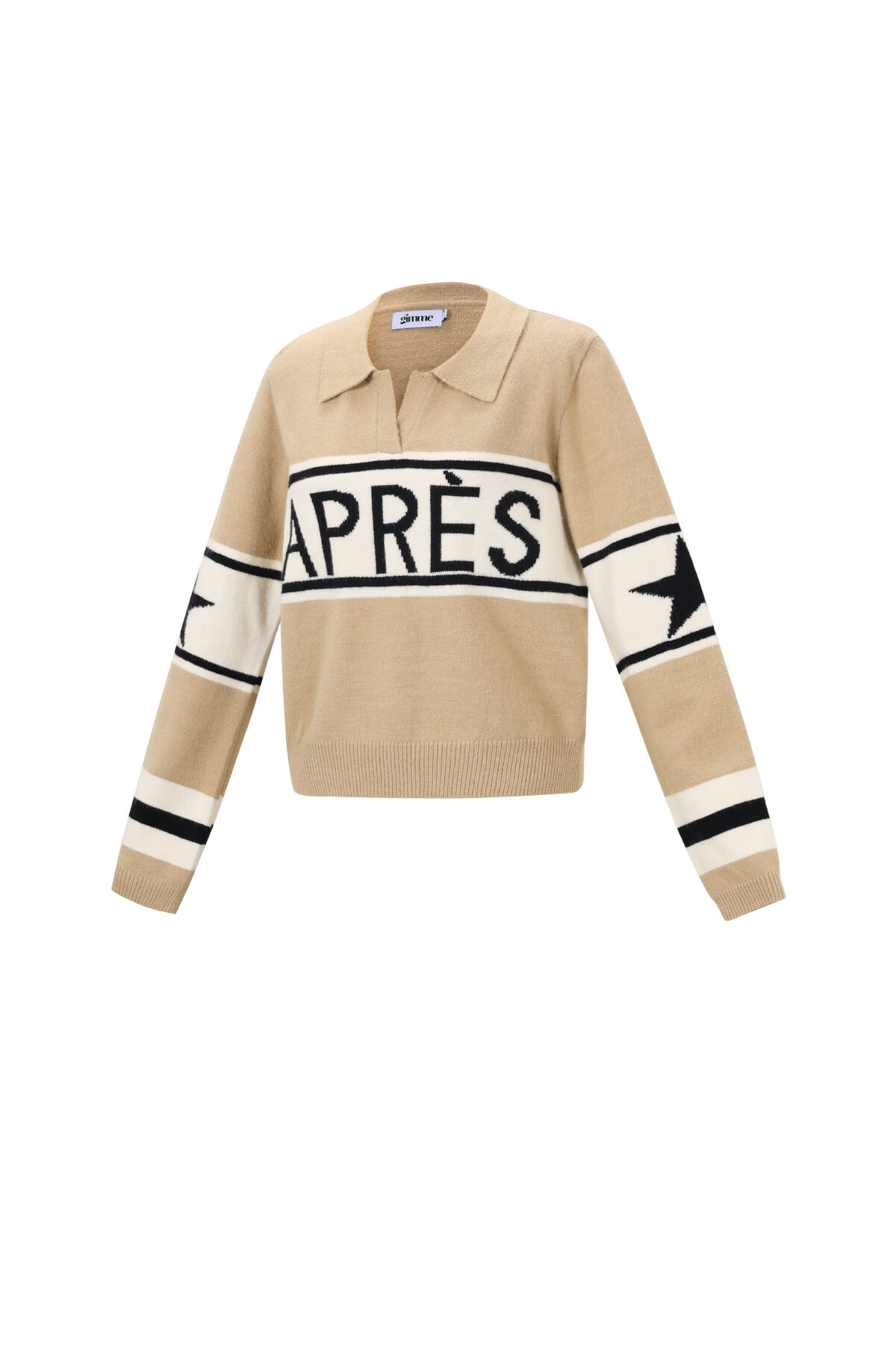 Knitted Polyester Fiber Women's Knit Sweaters Casual Letters h5Picture2