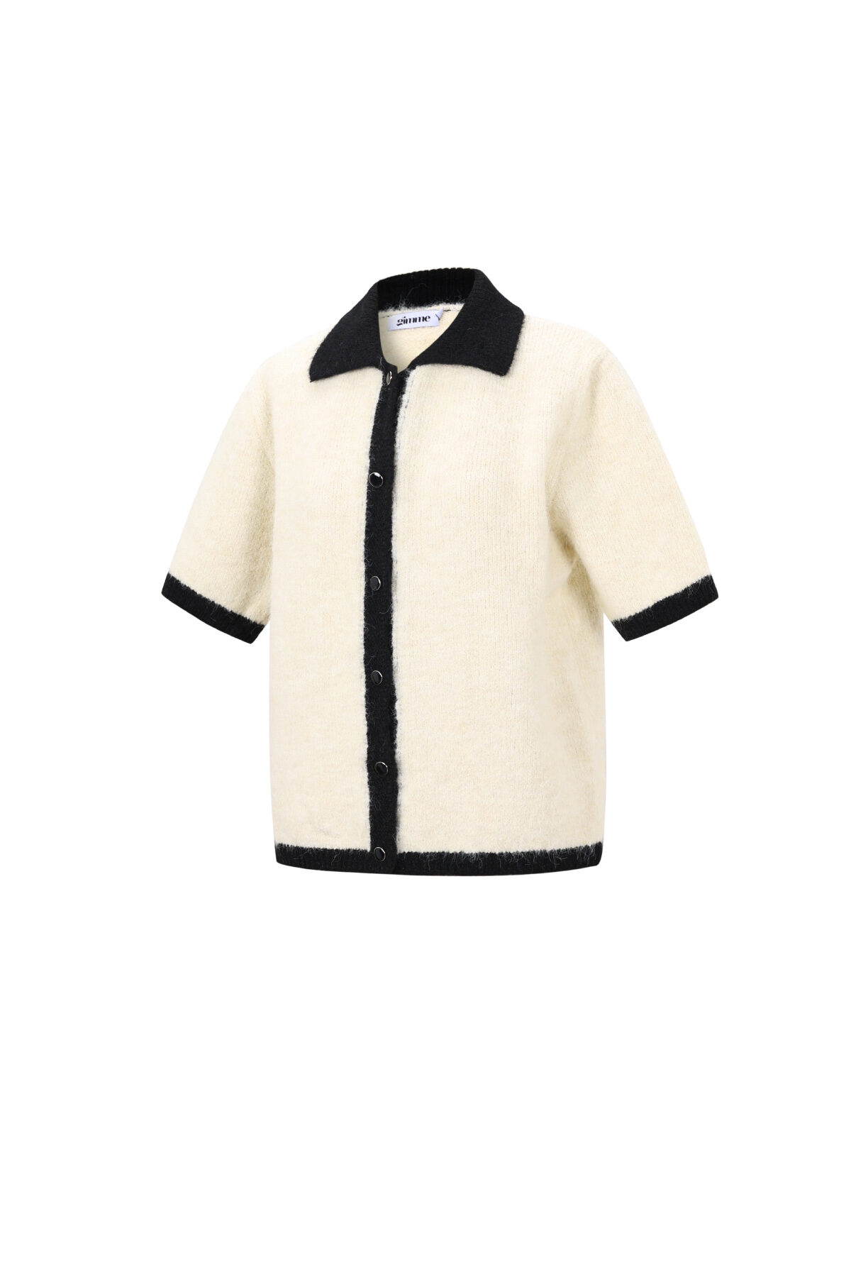 Knitted Polyester Fiber Women's Knit Cardigan Casual Color Clash h5Picture2