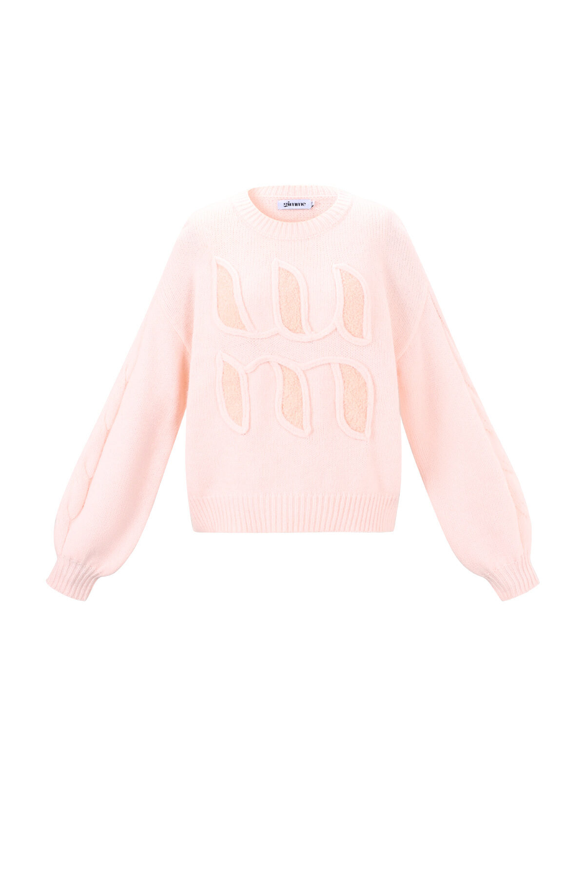 Gestrickte Polyesterfaser Damen Strickpullover Casual Letters h5 Bild11