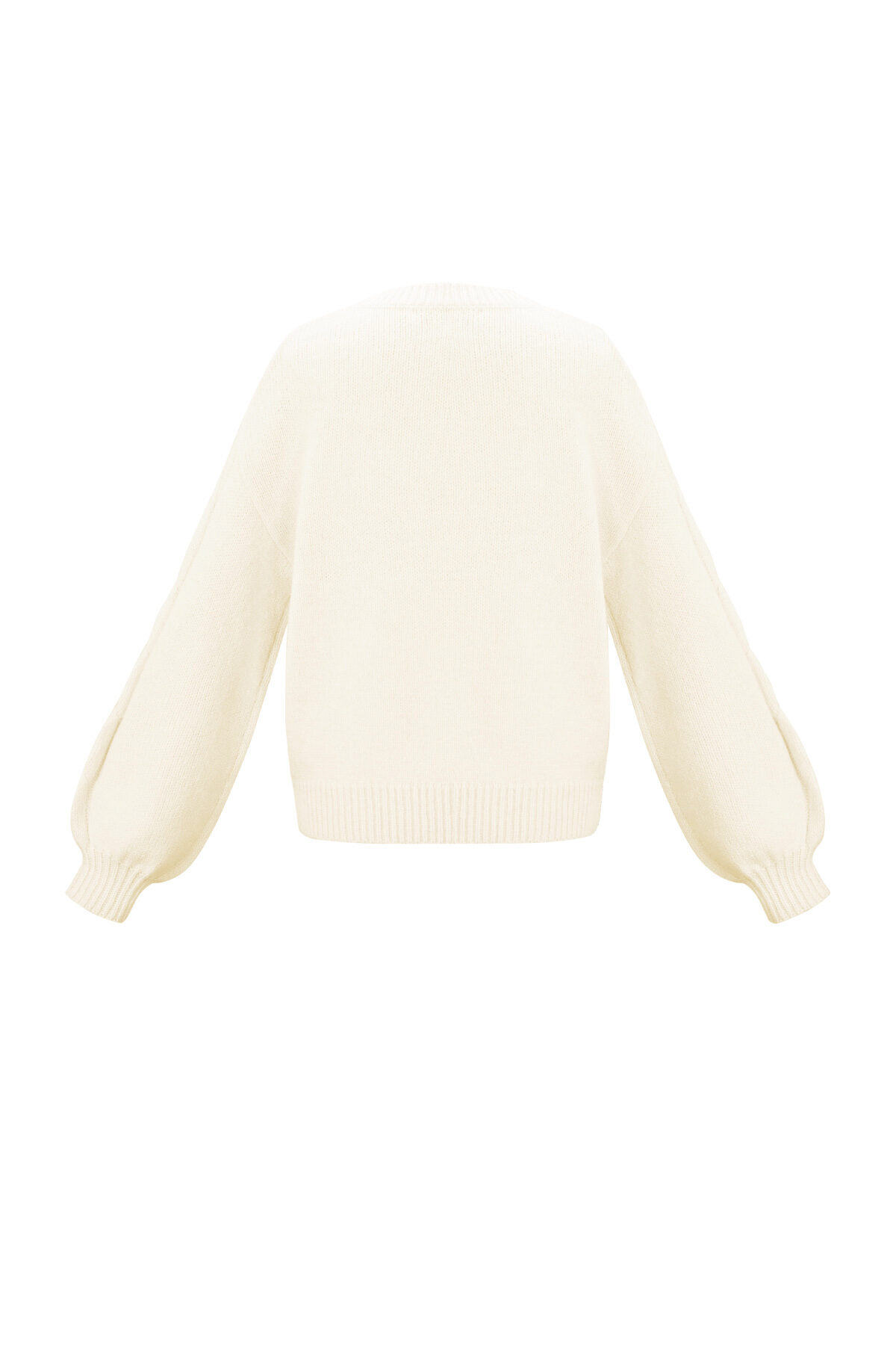 Gestrickte Polyesterfaser Damen Strickpullover Casual Letters Bild3