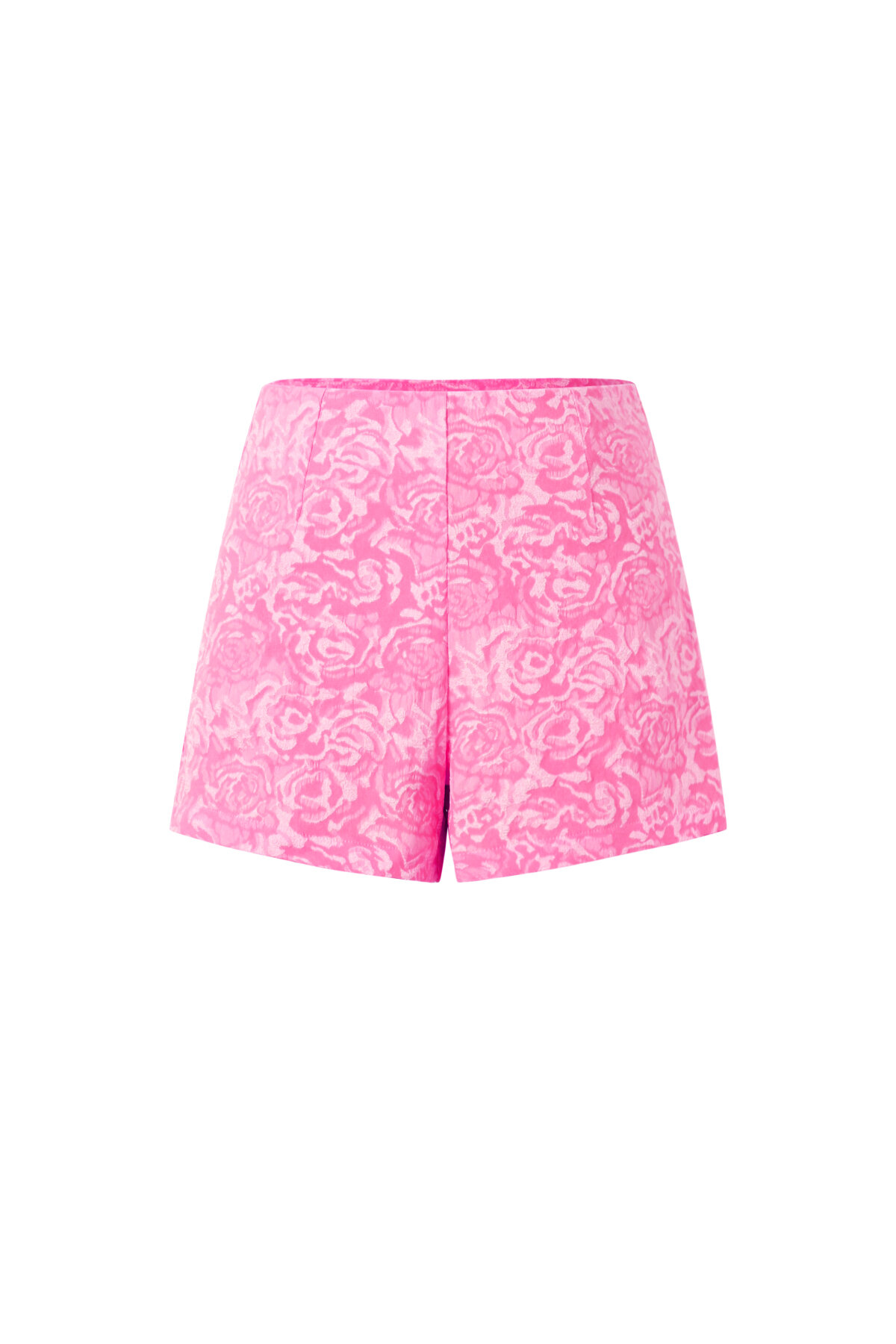 Woven Polyester Fiber Women's Shorts Elegant Floral Print Picture13