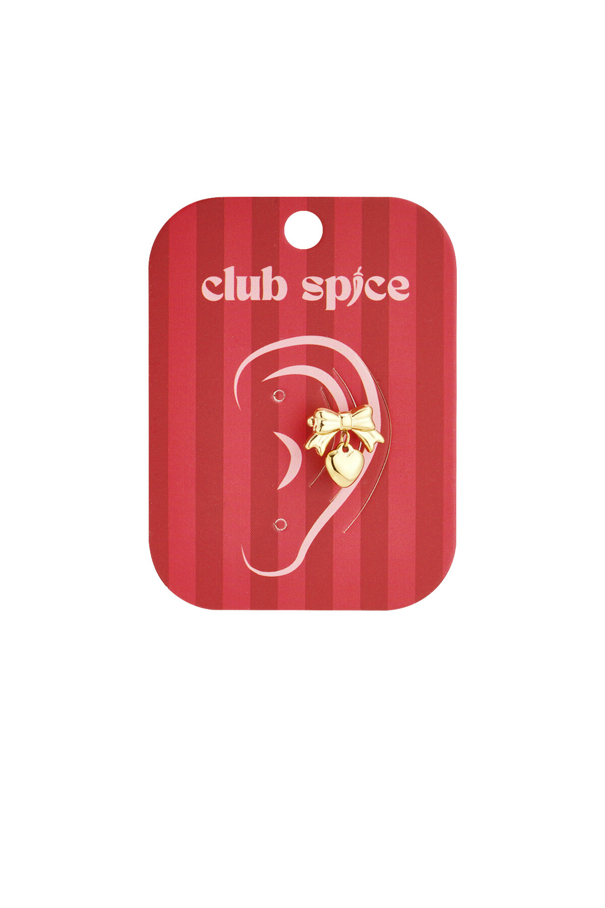 Stainless Steel Ear Cuffs Heart Casual Daily Simple Series Women's jewelry h5 Picture3