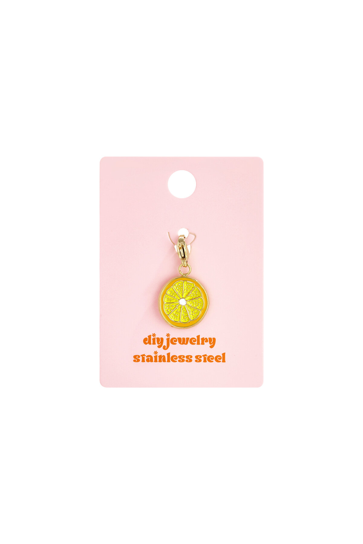 Jewelry charm lemon DIY Picture4