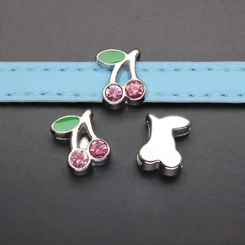 DIY Cherry Alloy Jewelry Beads