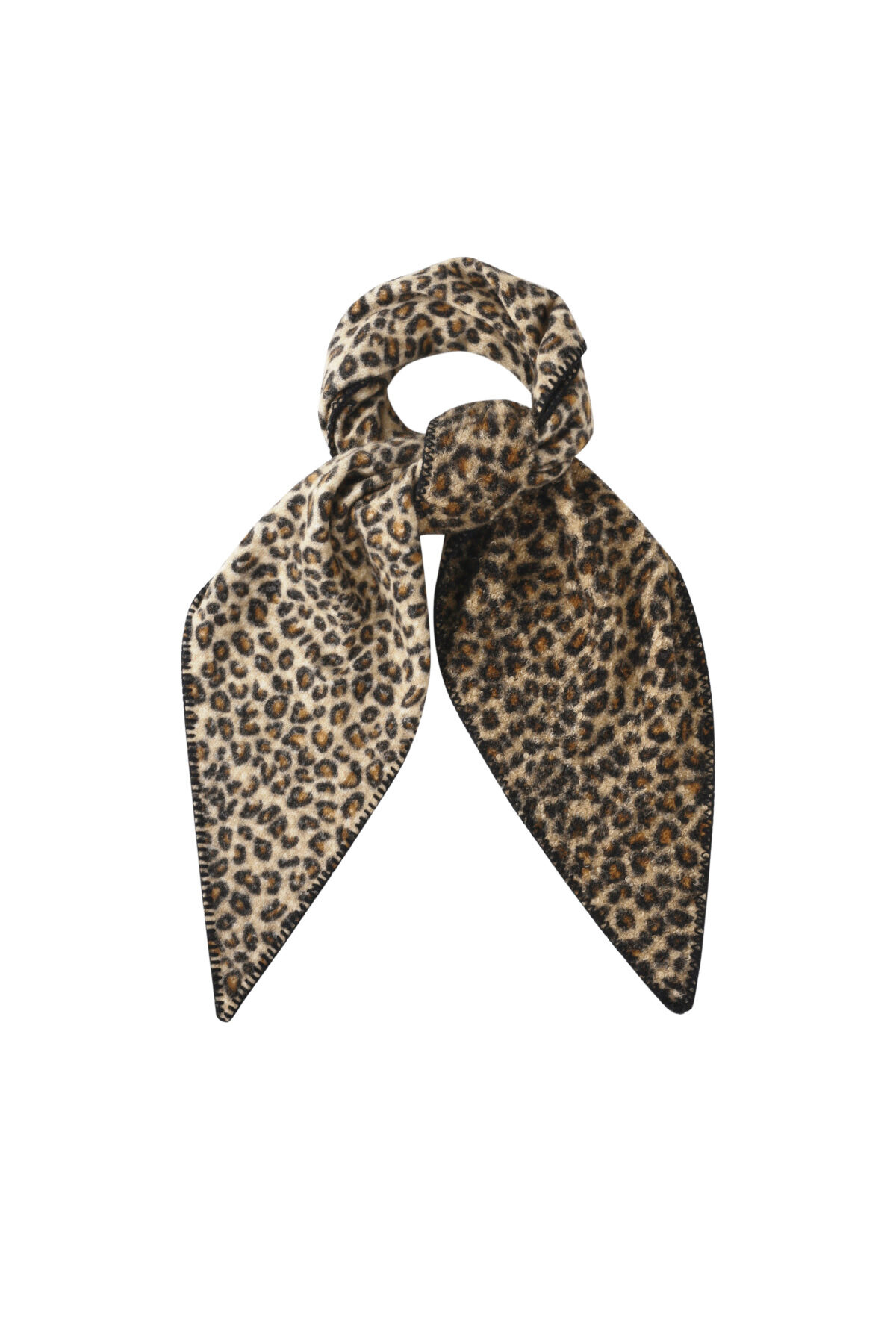 Sciarpe invernali stampa leopardata casual in poliestere quotidiano