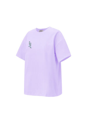 Cotton Knitted Women's T-shirt Casual Cartoon h5 Picture2