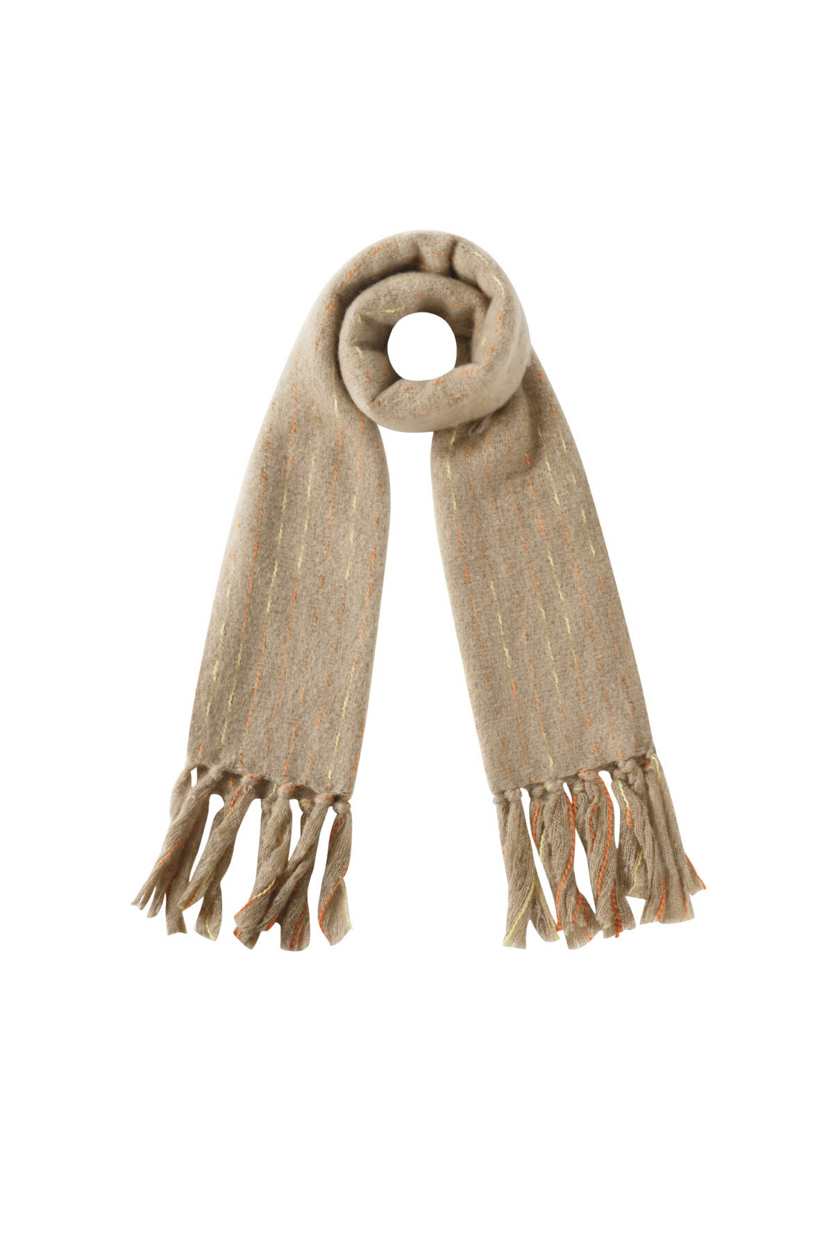 Winter scarves Strip Casual Polyester Daily Accessories h5 Picture2