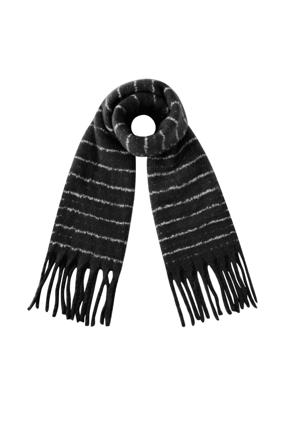 Winter scarves Strip Casual Polyester Daily h5Picture2