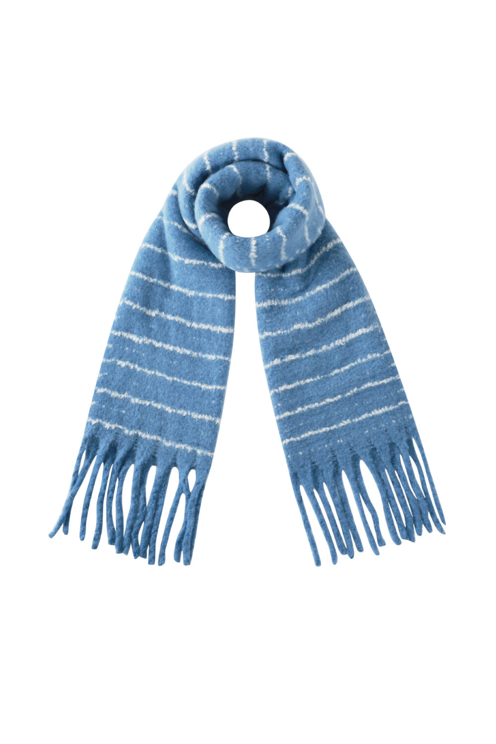 Winter Scarves Strip Casual Polyester Daily h5Picture2