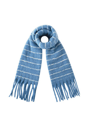 Winter Scarves Strip Casual Polyester Daily h5 Picture2