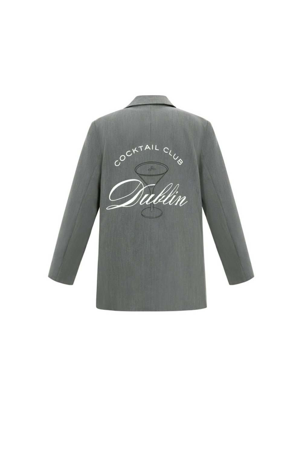 Gewebte Polyesterfasern Damen-Blazer Elegant Letters Bild3