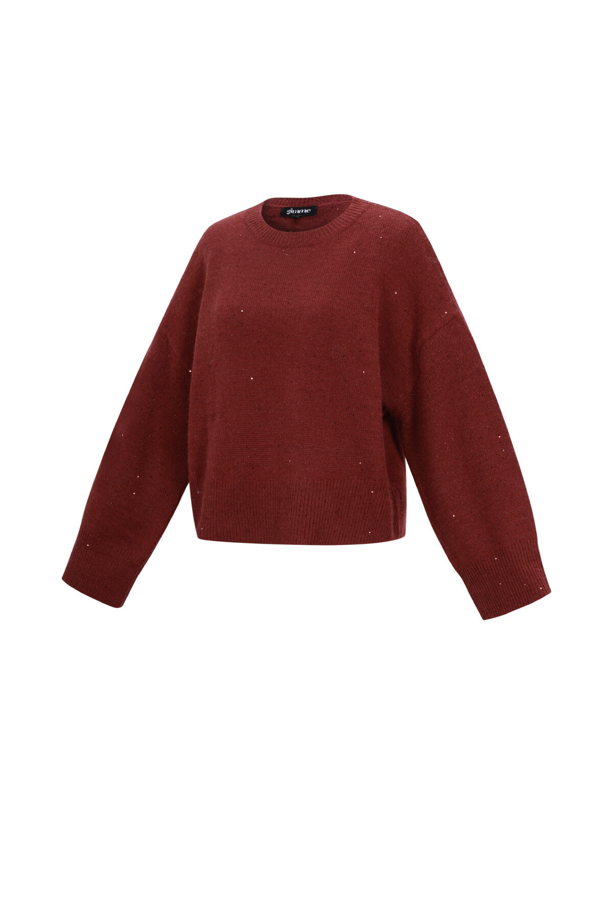 Knitted Polyester Fiber Women's Knit Sweaters Casual Solid Color Fall/Winter Picture2