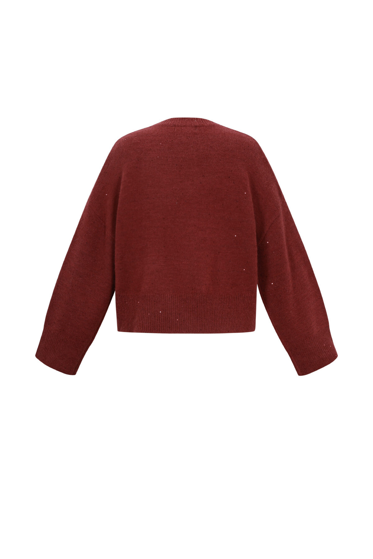 Knitted Polyester Fiber Women's Knit Sweaters Casual Solid Color Fall/Winter h5 Picture3