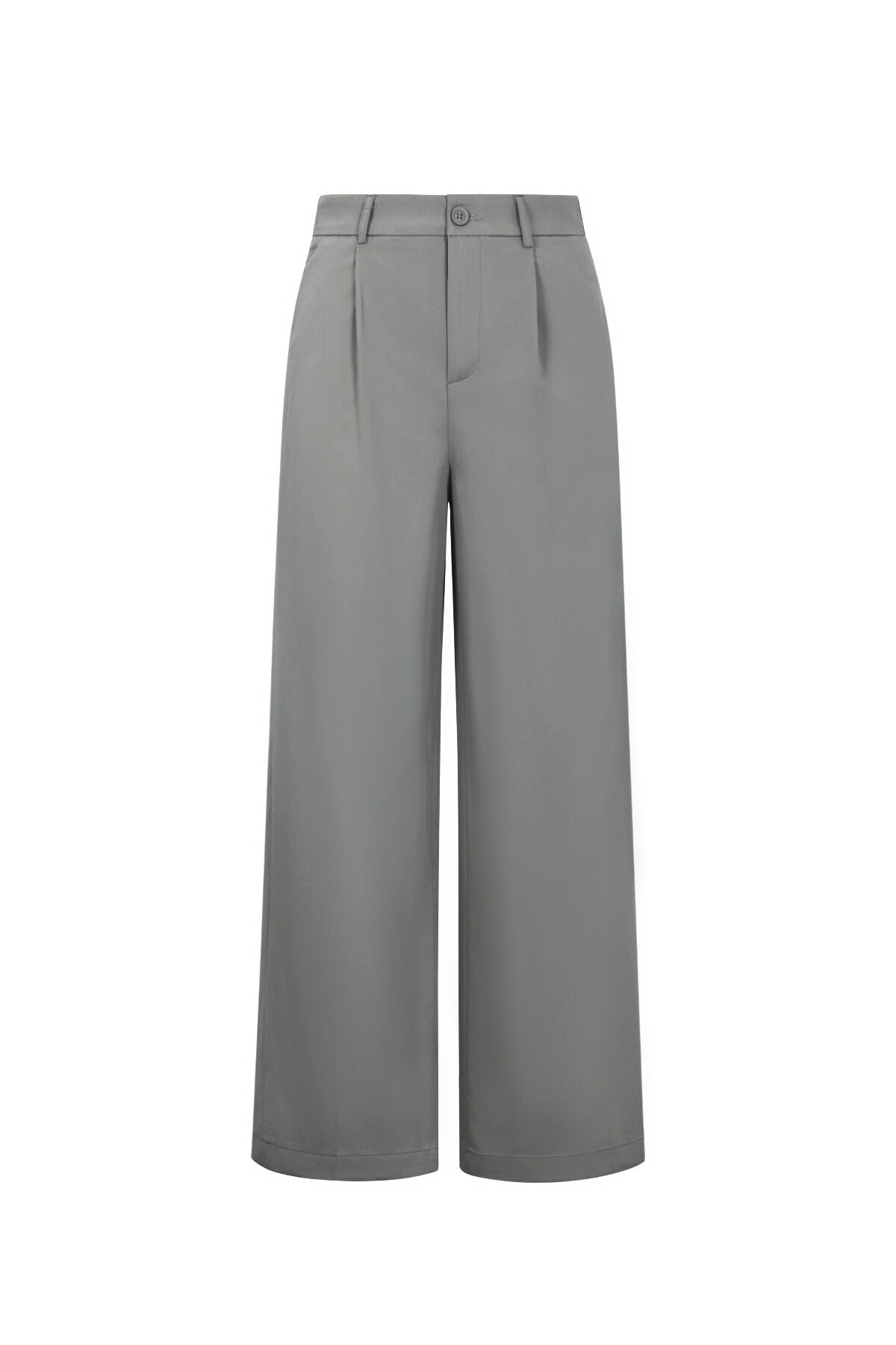 Tejido Poliéster Fibra Mujer Pantalón Recto Casual Otoño/Invierno Imagen14