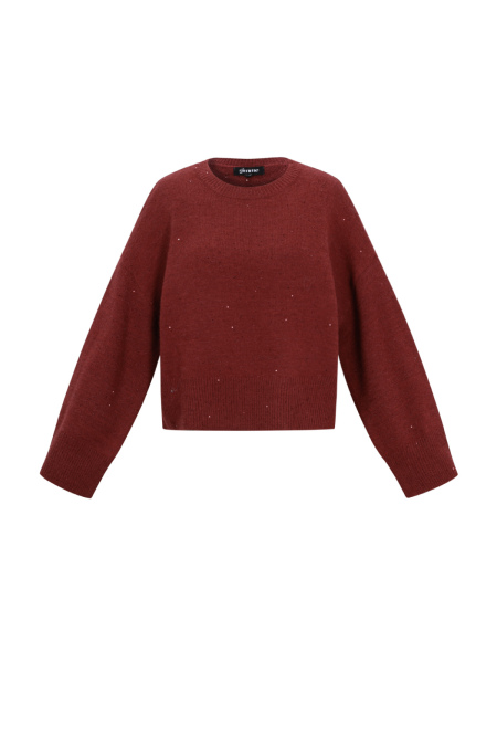 Suéteres Tejidos de Fibra de Poliéster Mujer Estilo Casual Color Sólido Otoño/Invierno 2