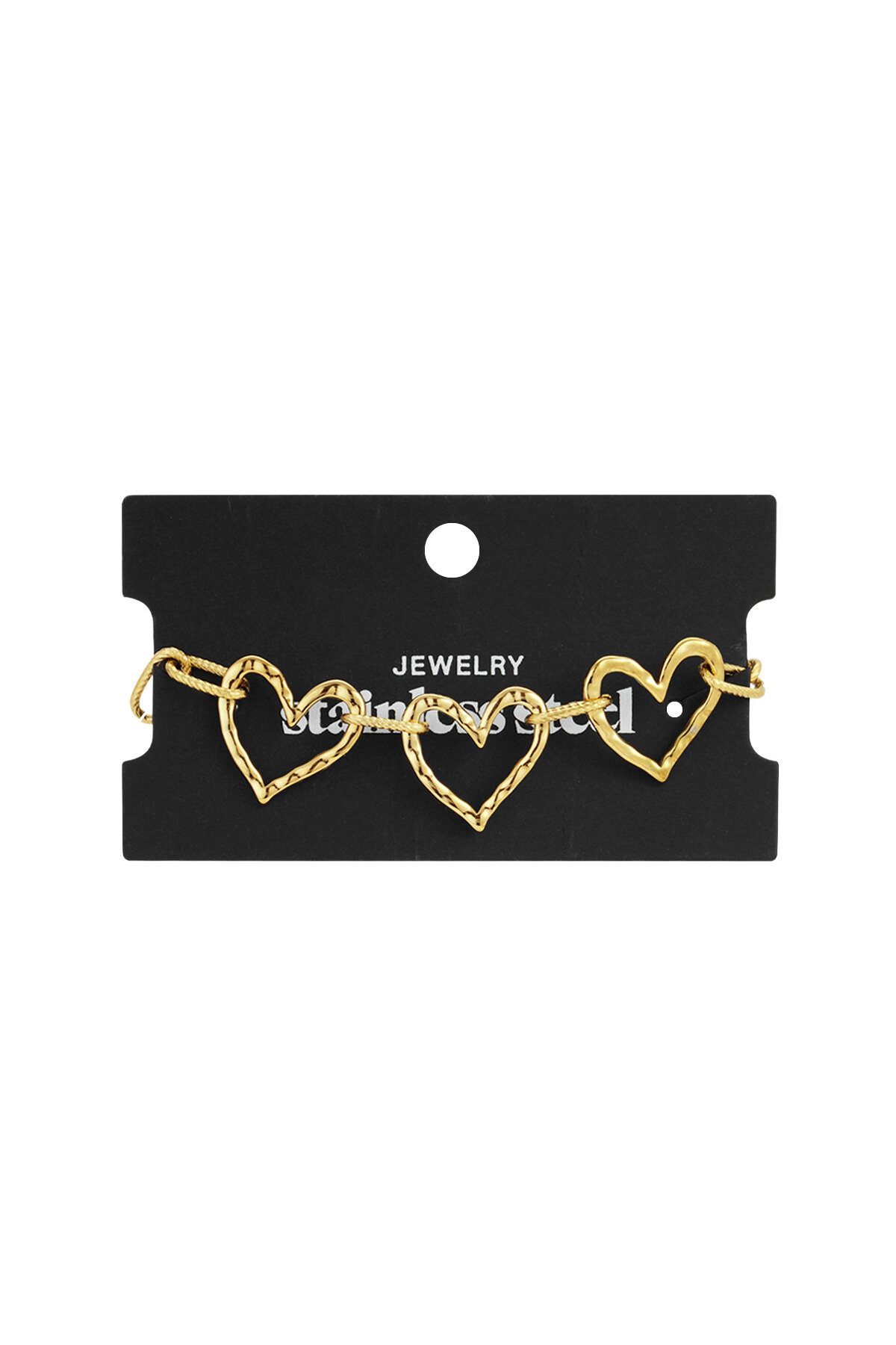 Stainless Steel Chain Bracelets Heart Casual Daily Simple Series Women's jewelry h5 Picture4