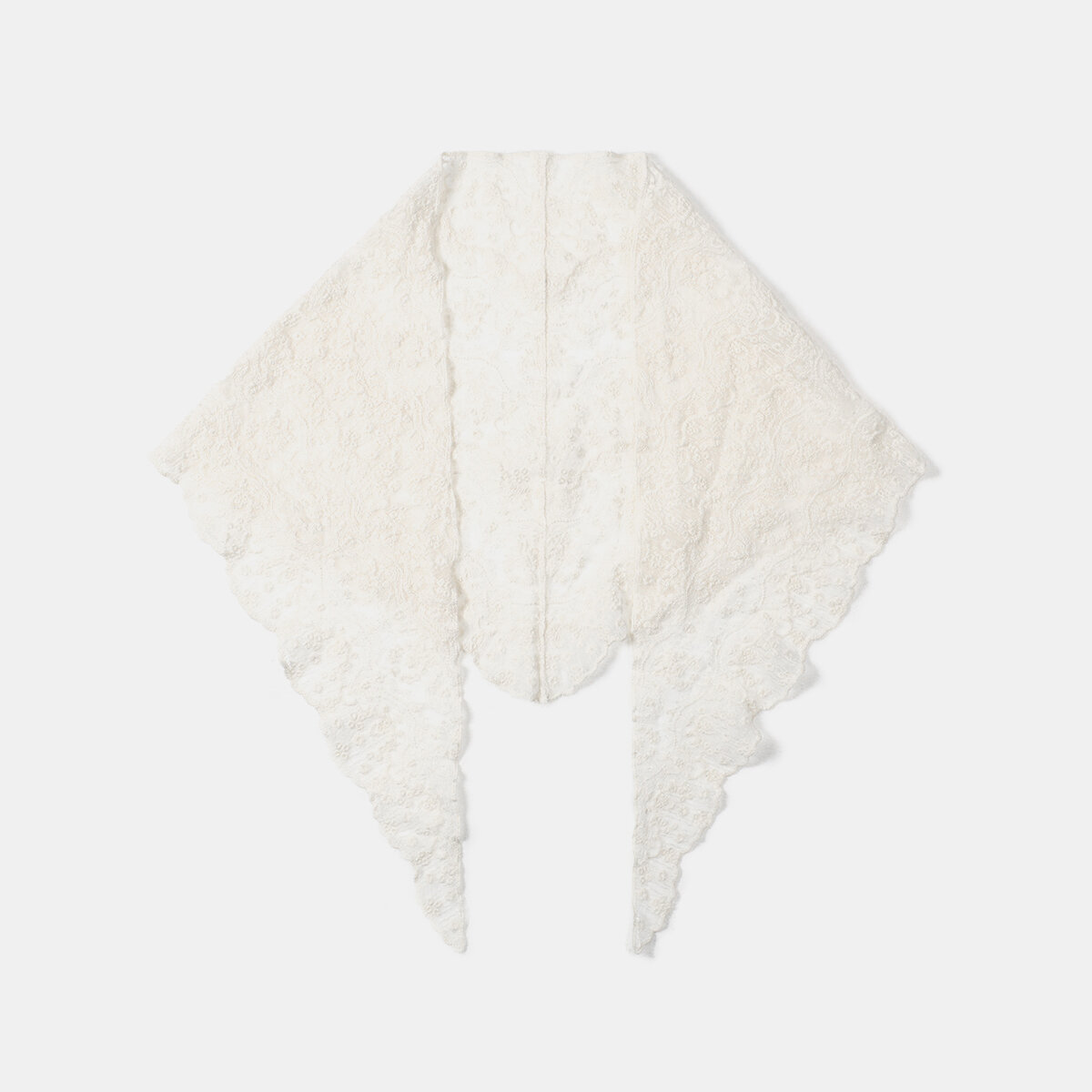 Elegant White Lace Women's Summer Scarves 2