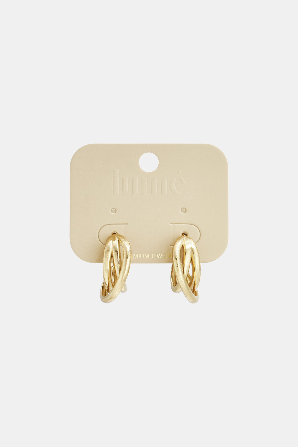 Hoop Earrings lines Casual Daily Simple Series Women's jewelry Picture5