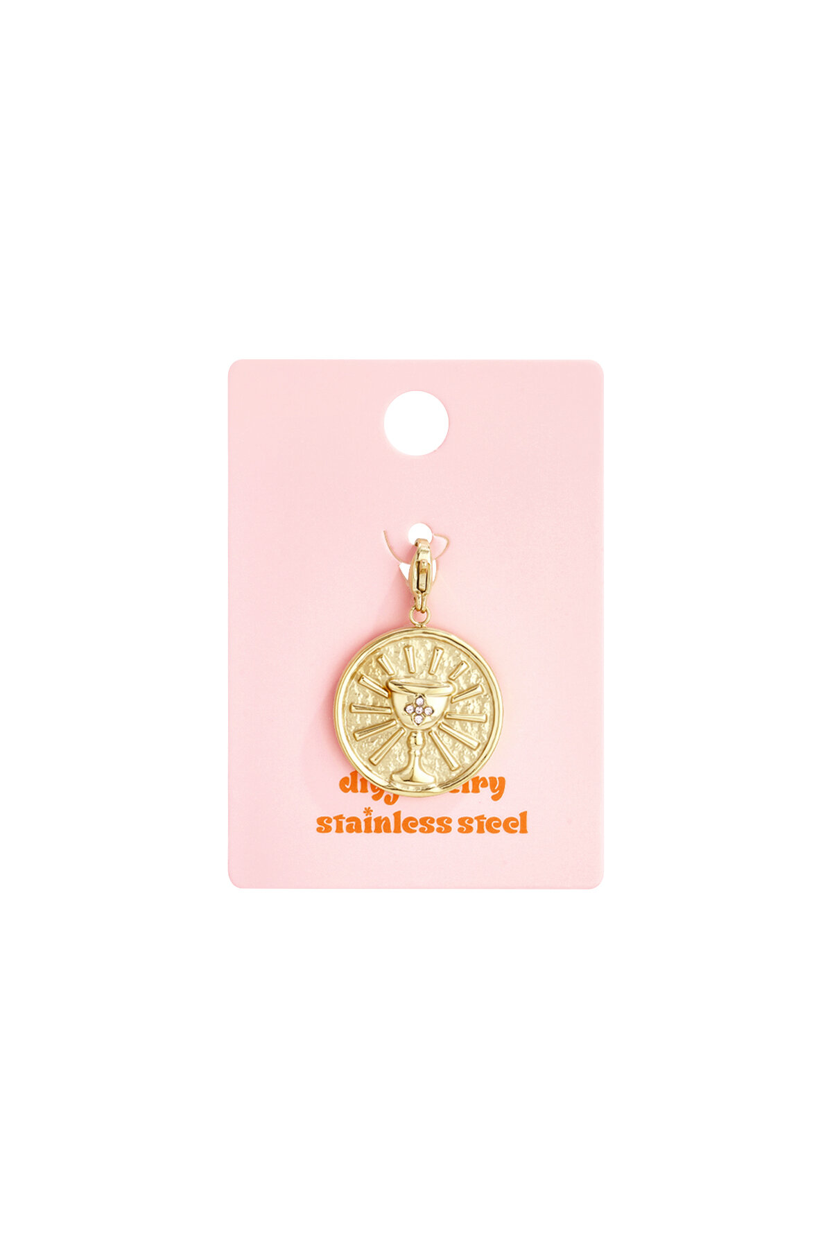 Jewelry charm cup on coin DIY Picture3