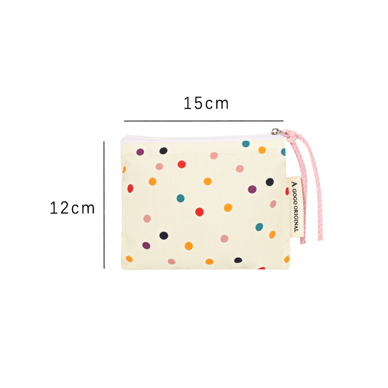 1 Piece Simple Series Elegant Polka Dots Canvas Women's Bags Picture5