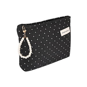 1 Pezzo Serie Classica Elegante Pois Poliestere Borse Da Donna h5 Immagine4