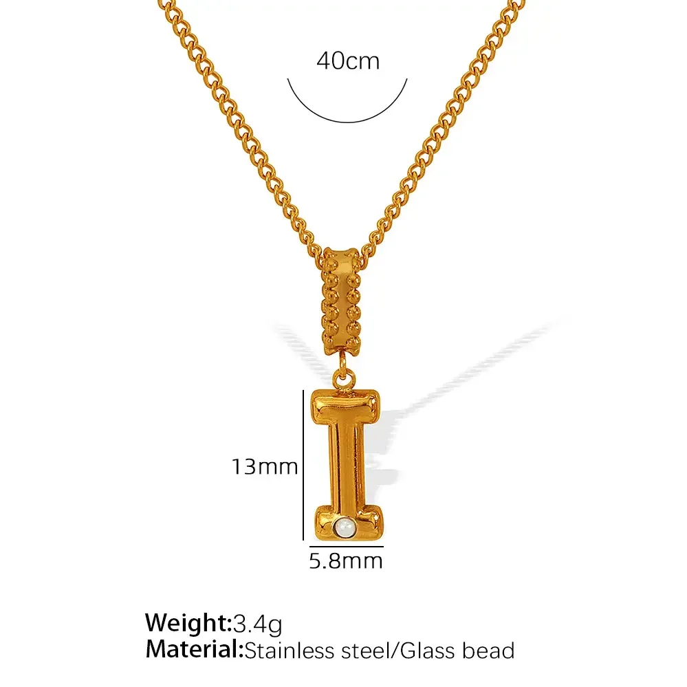 Xl133 Gold I Necklace Picture9