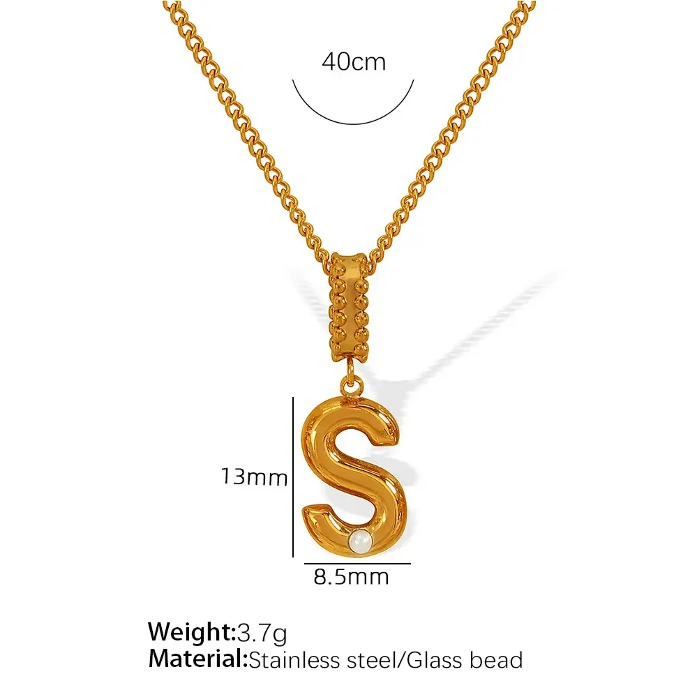 Xl133 Gold S Necklace Picture19