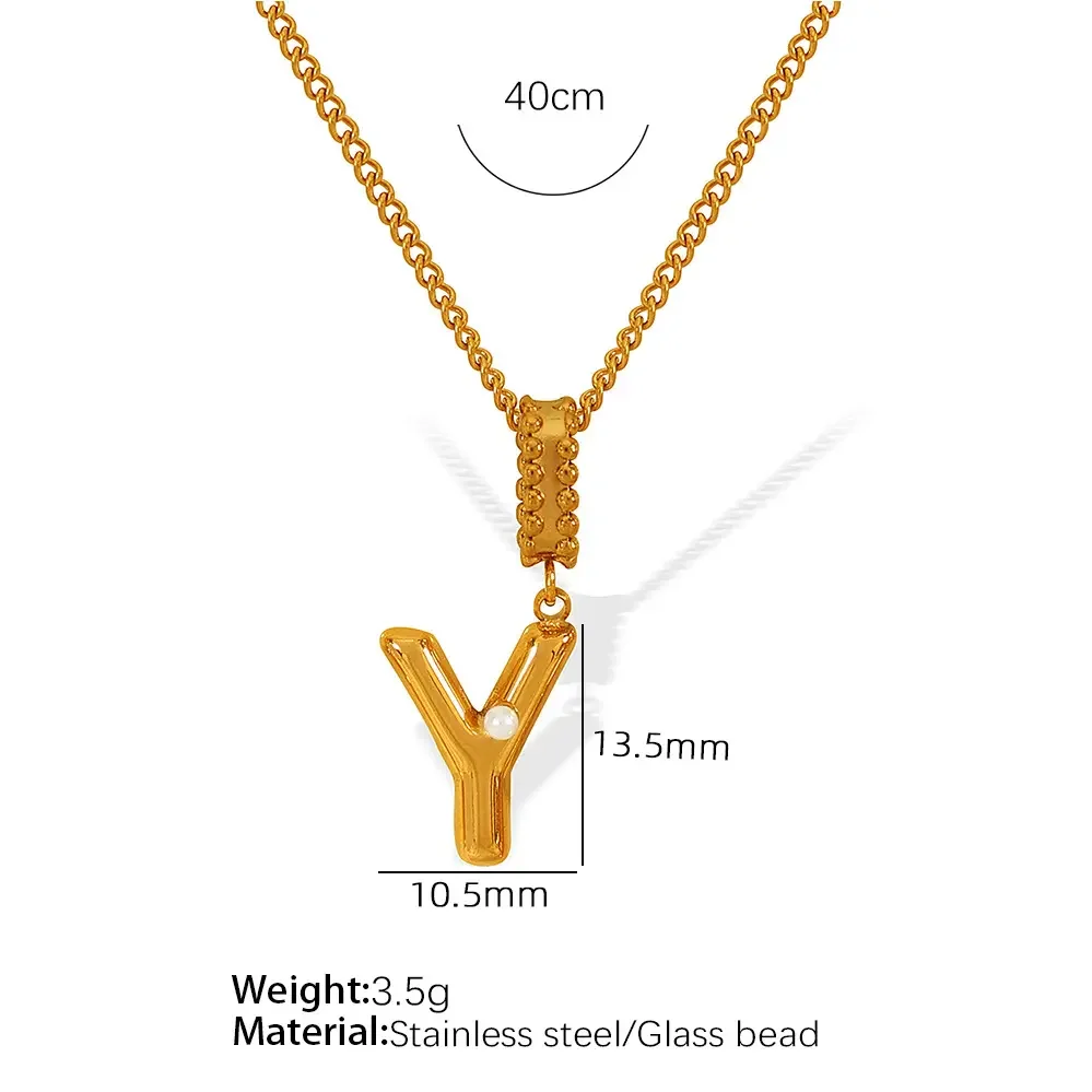 Xl133 Gold Y Necklace Picture25