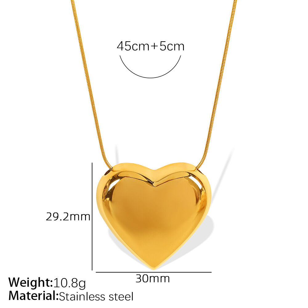 Collier XL37 grand doré