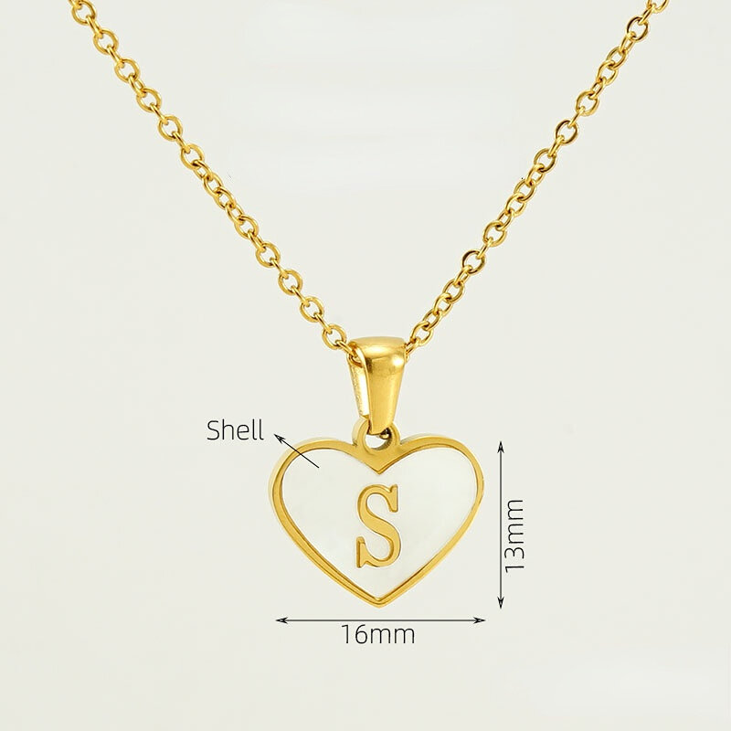 Gold Letter S [With Chain] Picture19