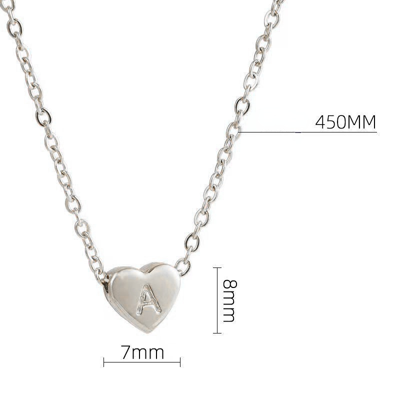 1 Piece Simple Series Daily Letter Women's Pendant Necklaces h5Picture5