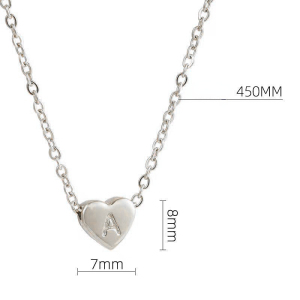 1 Piece Simple Series Daily Letter Women's Pendant Necklaces h5 Picture5